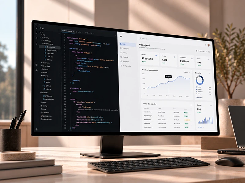 Desenvolvimento de sistemas web personalizados pela Boigy